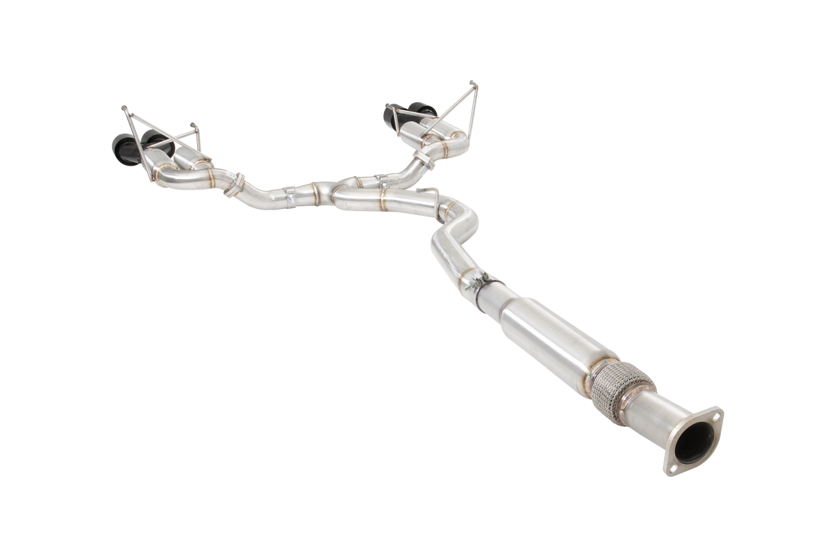 Subaru WRX STI G3 VA Sedan Race Cat Back Exhaust with Black Tips