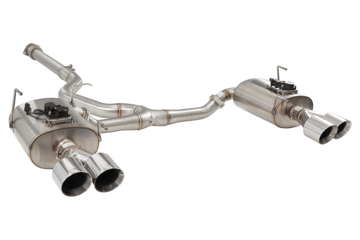 SUBARU WRX SEDAN VB Varex WR Valved Cat Back Exhaust System with Polished Tips