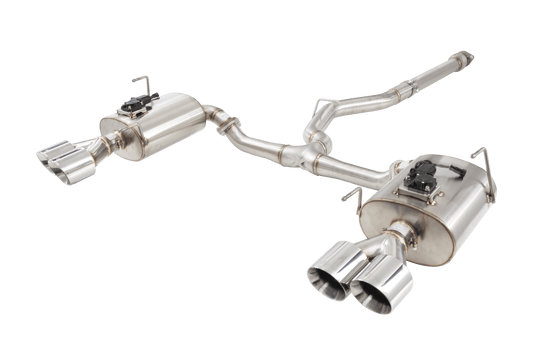 SUBARU WRX SEDAN VB Varex WR Valved Cat Back Exhaust System with Polished Tips