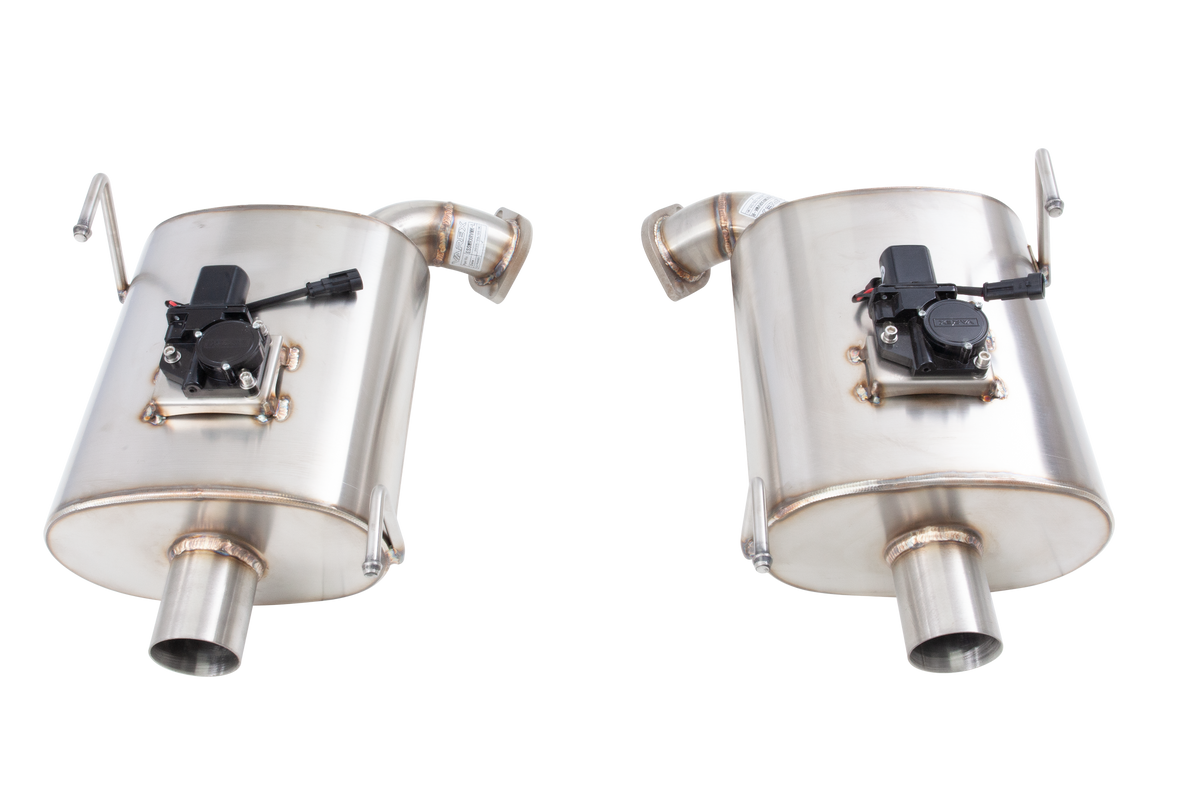 SUBARU WRX SEDAN G3 VA VB Varex WR Valved Rear Muffler Kit