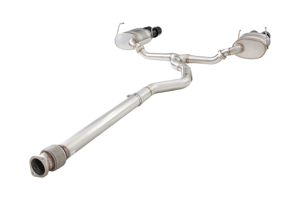 Subaru WRX Sedan VB Cat Back Exhaust System with Black Tips