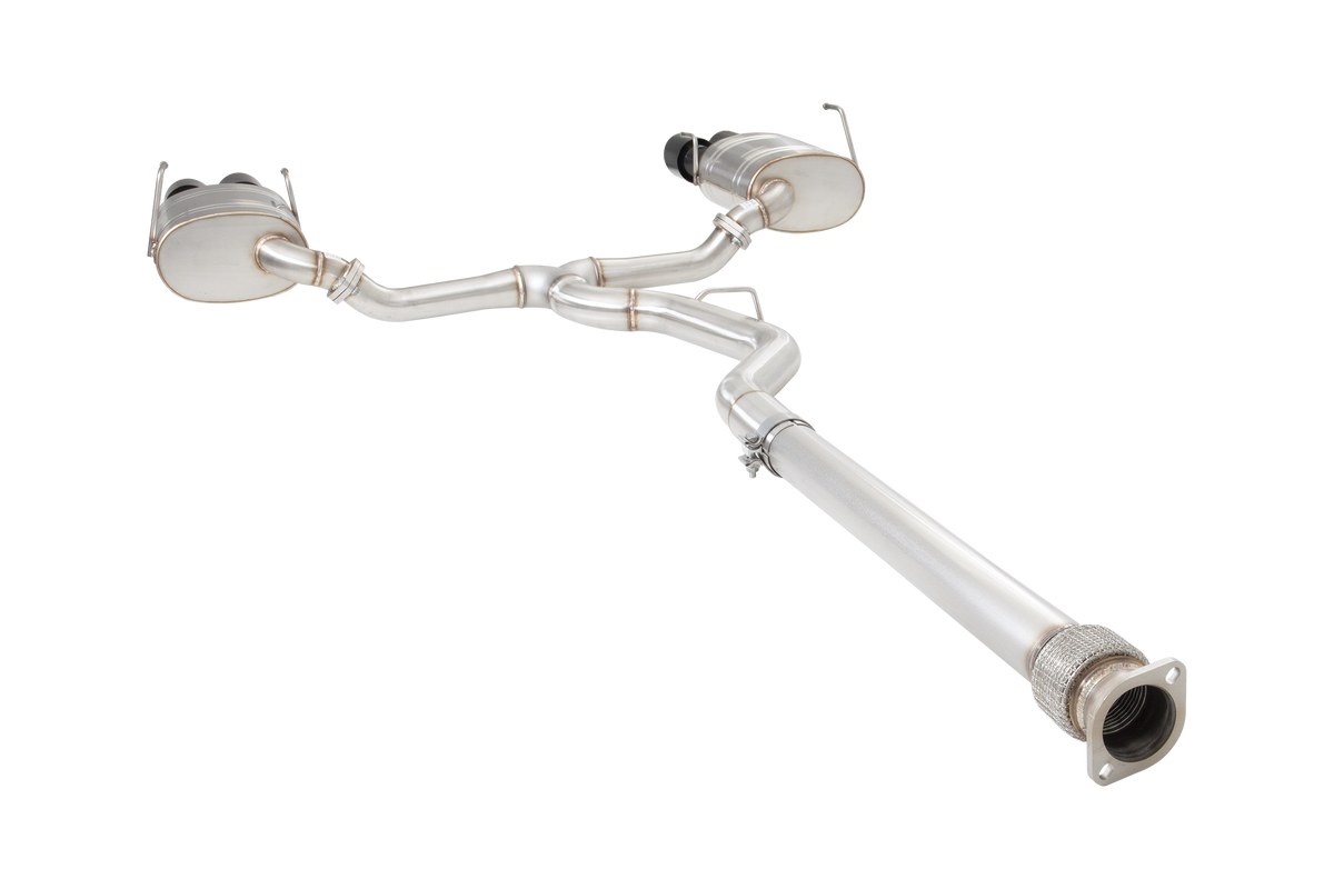 Subaru WRX Sedan VB Cat Back Exhaust System with Black Tips