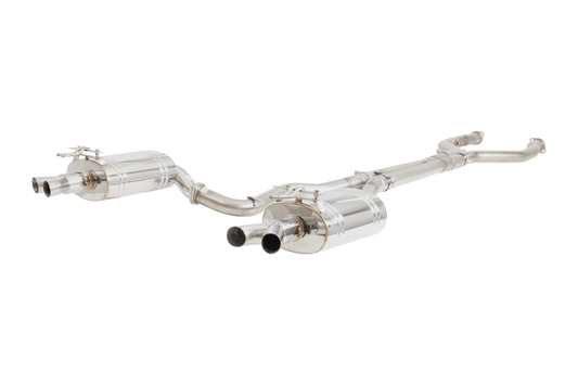 HSV VF Sedan Straight Pipe Center Twin 3Inch 304 SS Cat Back