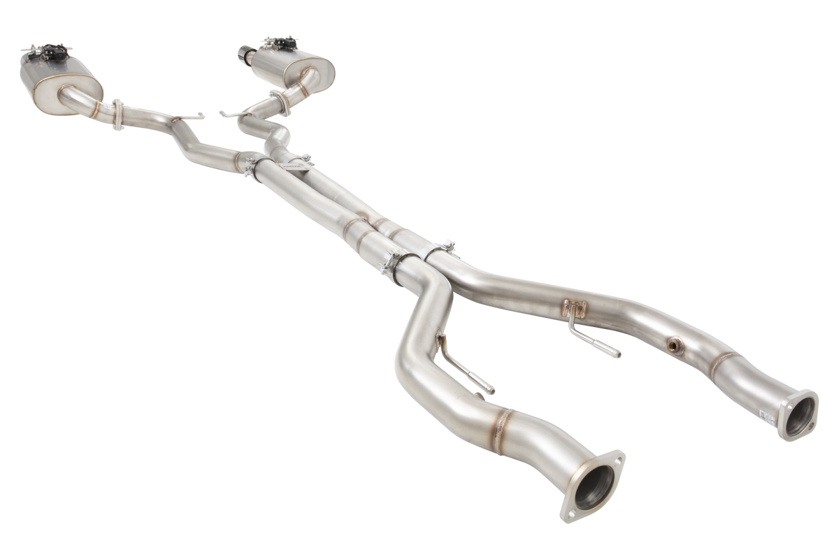 Holden VE VF V8 Sedan Straight Pipe Center 304 SS Twin 3Inch Varex Valved Cat Back