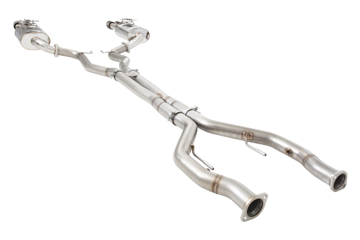 Holden VE/VF V8 Ute Straight Pipe Center Twin 3Inch 304 SS Cat Back