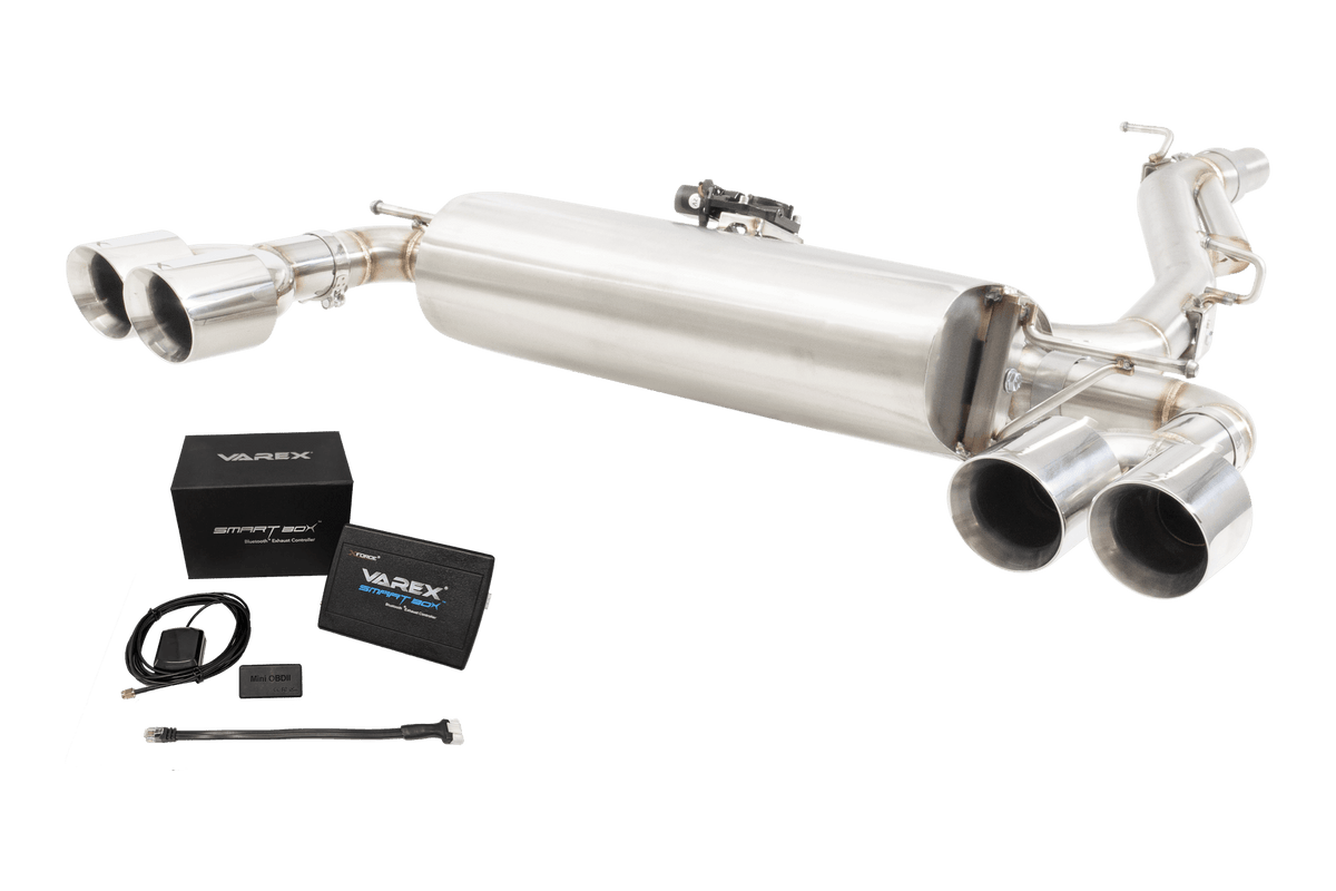 ALL NEW VW GOLF R MK8 & MK8.5 Varex Valved Cat Back Exhaust System with SmartBox
