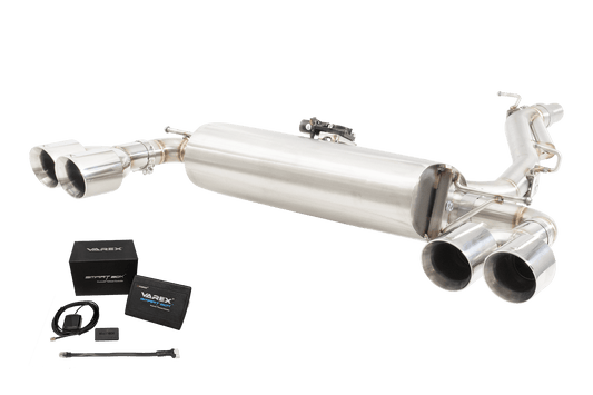 VW Tiguan R Varex Valved Cat Back Exhaust System with SmartBox