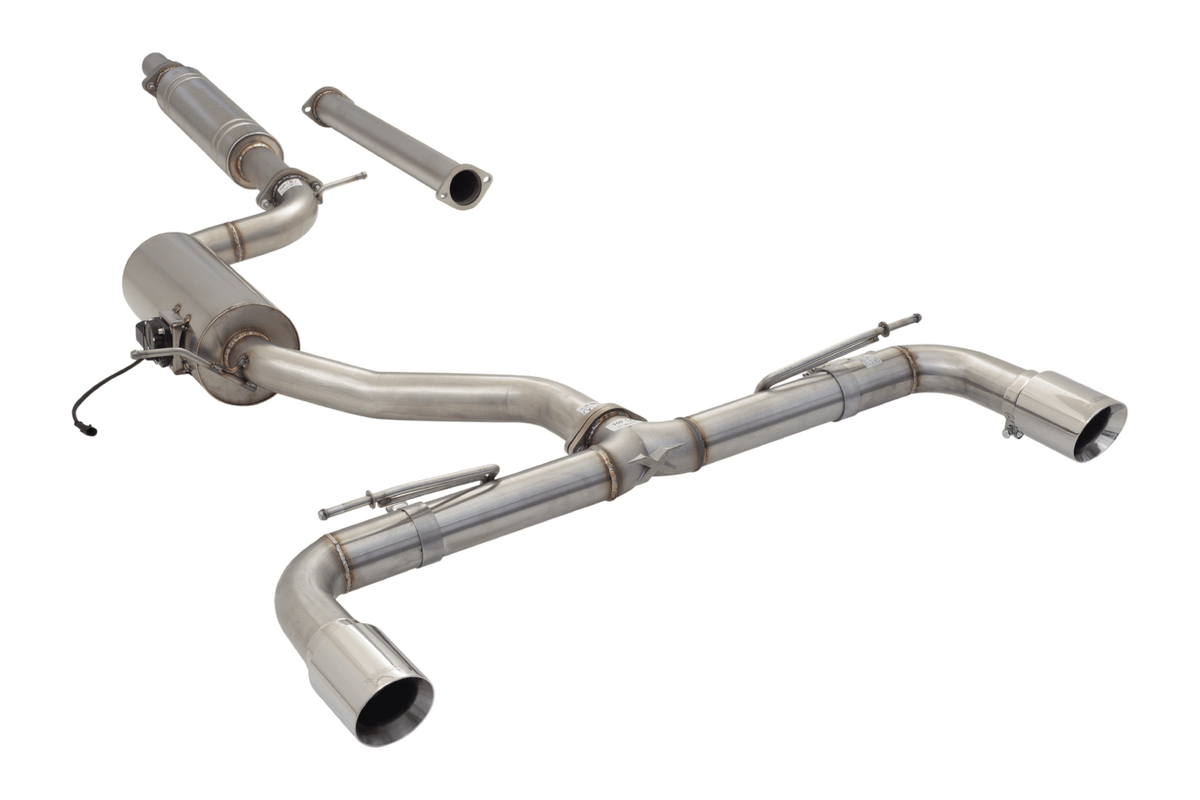 VW GOLF GTI MK7 to MK8.5 Varex Valved Cat Back Exhaust System