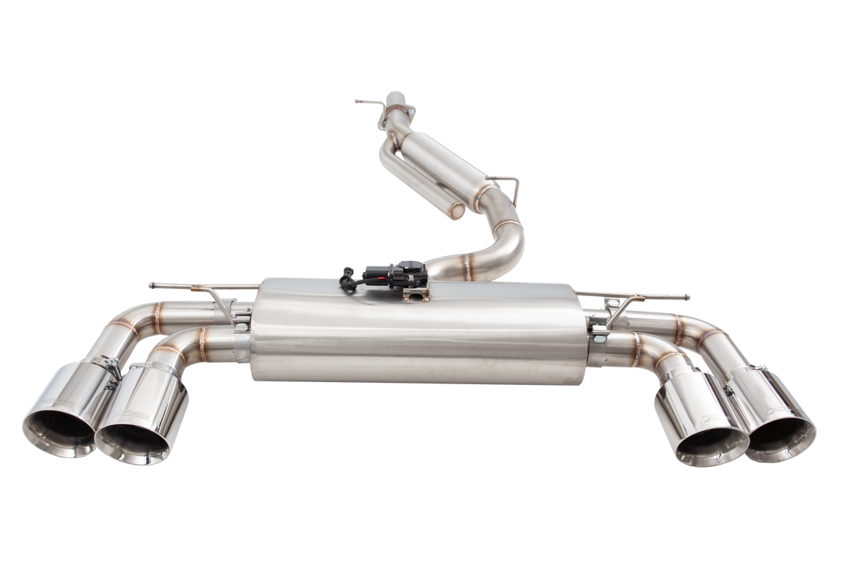VW GOLF R MK7 Varex Valved Cat Back Exhaust System