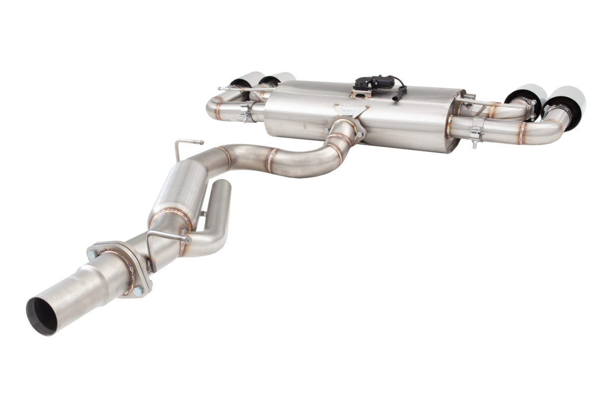 VW GOLF R MK7 Varex Valved Cat Back Exhaust System