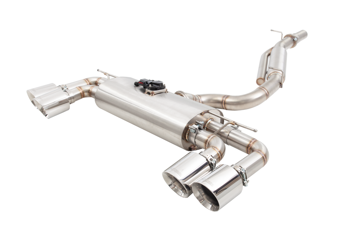 VW GOLF R MK7 Varex Valved Cat Back Exhaust System