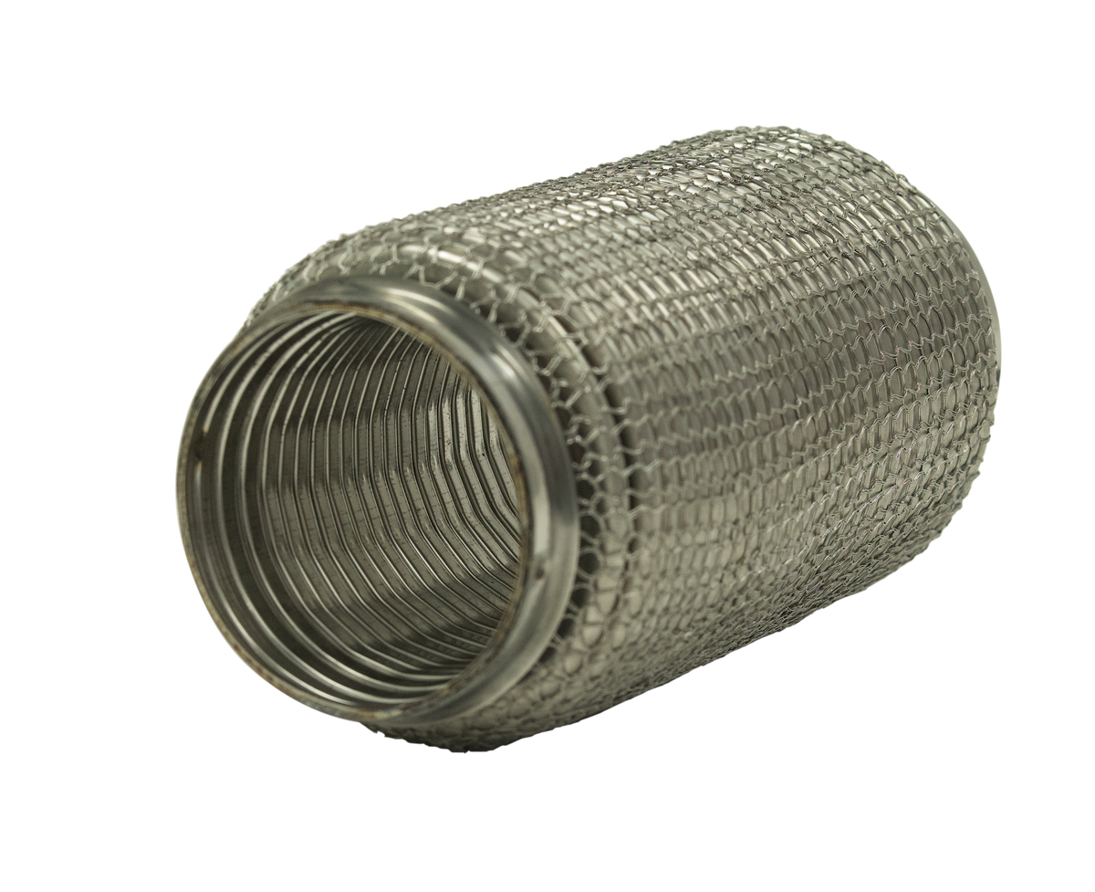 Mesh Flex Bellow 3In Pipe 8In Long