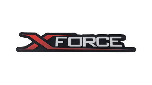 Small Xforce Logo Outlined Slap Sticker