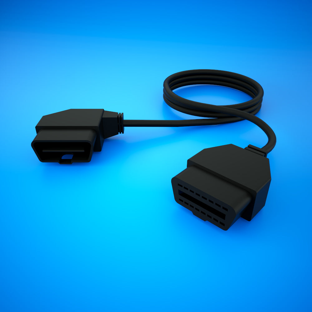[HP Tuners]   Tuning - OBD2 5' Cable Extension Right Angle H-002-03