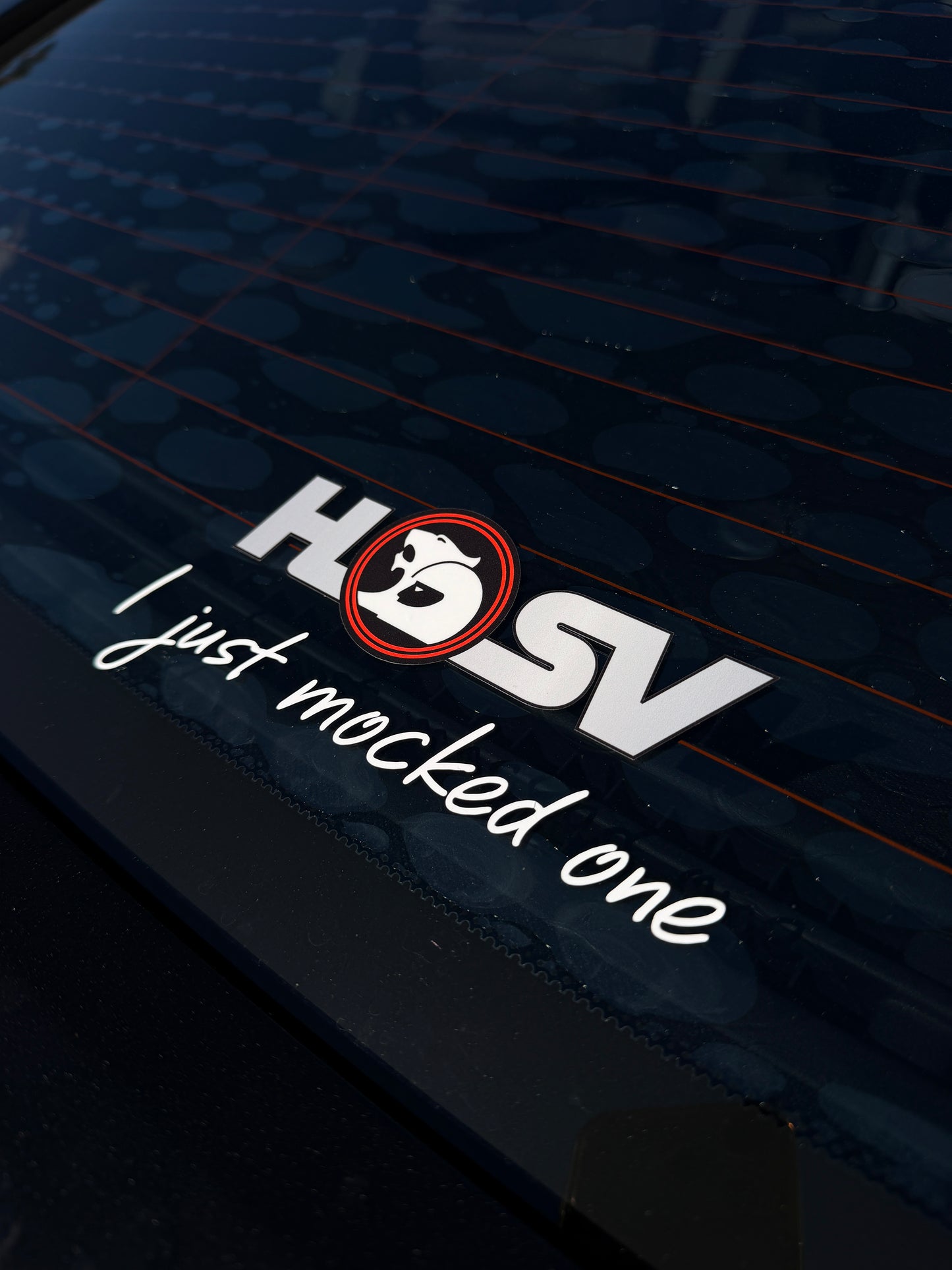 I just mocked one - HSV Style Sticker