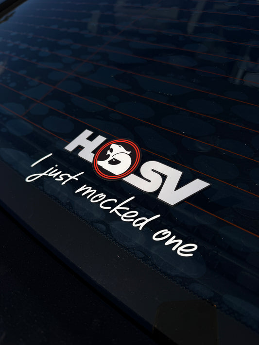 I just mocked one - HSV Style Sticker