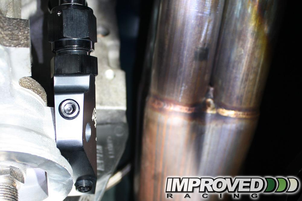 [Improved Racing]   Oil System - Low-Profile Oil Cooler Adapter for LS Engines EGM-106