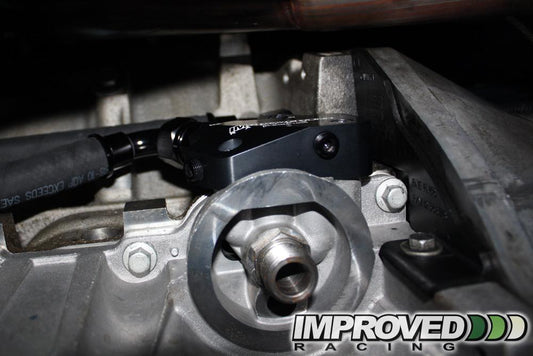 [Improved Racing]   Oil System - Low-Profile Oil Cooler Adapter for LS Engines EGM-106