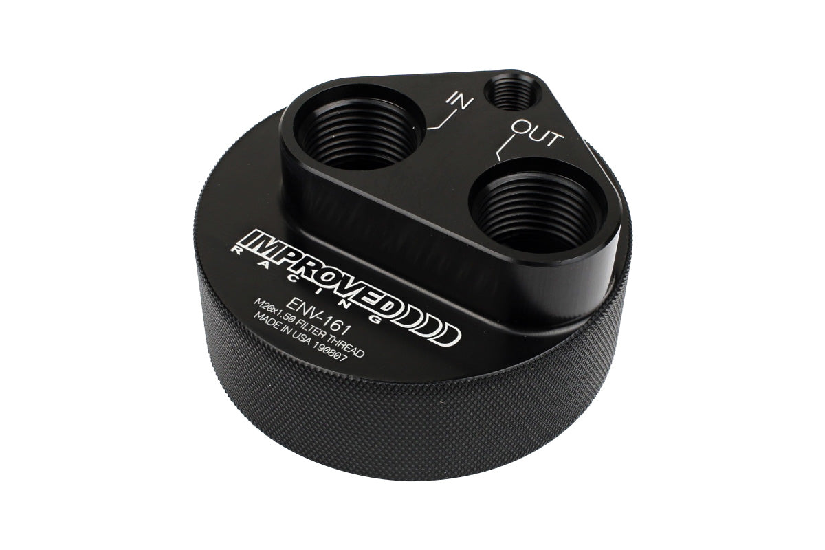 [Improved Racing]   Oil System - ENV-163 OIL FILTER TAKE OFF PLATE, LS POST-07, 22mm