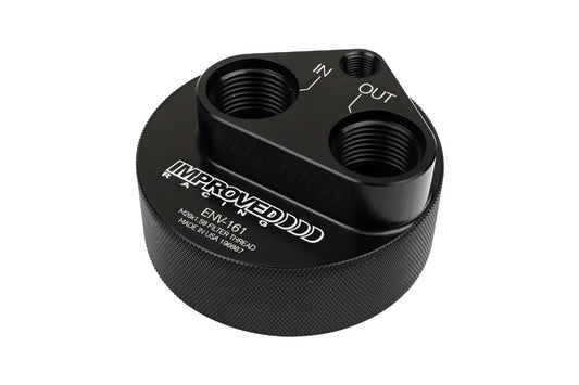 [Improved Racing]   Oil System - ENV-163 OIL FILTER TAKE OFF PLATE, LS POST-07, 22mm