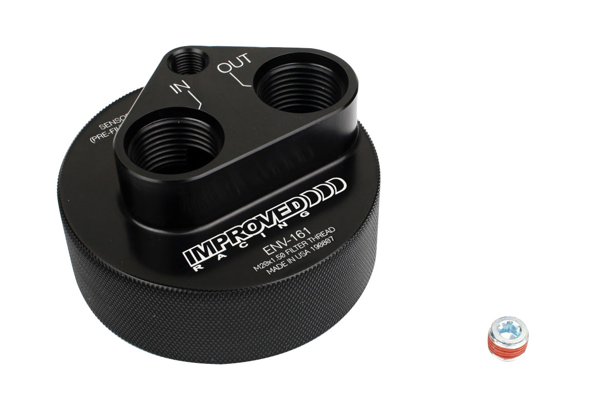 [Improved Racing]   Oil System - ENV-163 OIL FILTER TAKE OFF PLATE, LS POST-07, 22mm