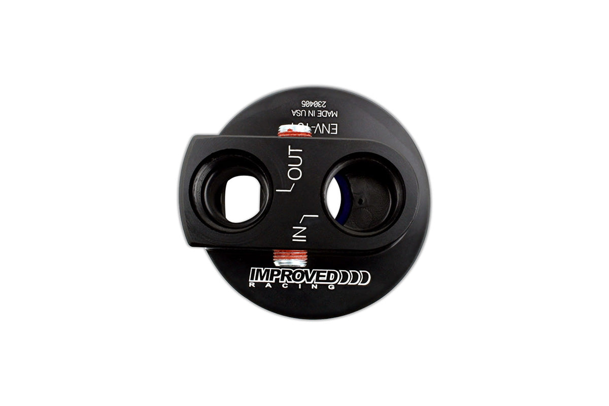 [Improved Racing]   Improved Racing - Remote Oil Filter Take-Off Adapter Plate, LS PRE-07, 13"/16" -16