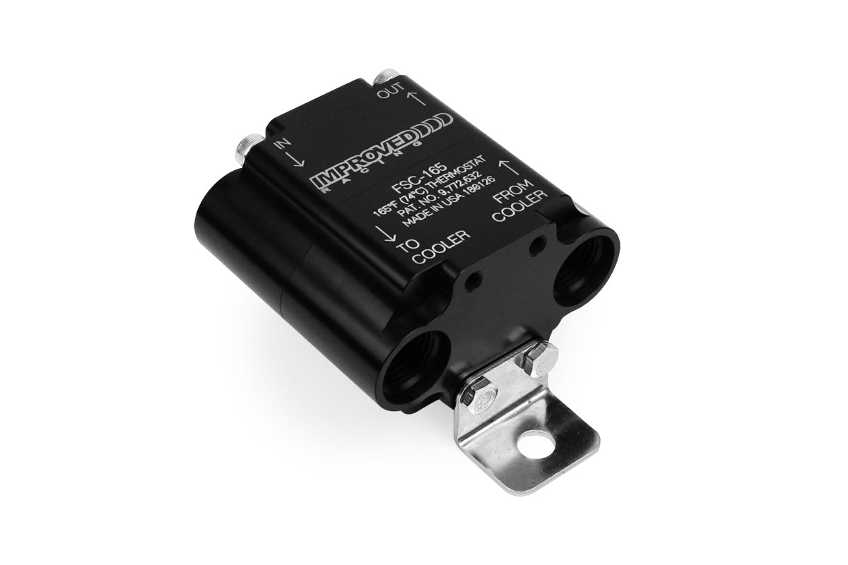 [Improved Racing]   Oil System - COMPACT UNIVERSAL OIL COOLER, REMOTE THERMOSTAT, FSC-165