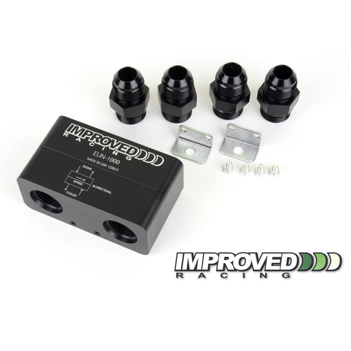 [Improved Racing]   Oil System - UNIVERSAL, OIL COOLER, REMOTE THERMOSTAT, FSM-165