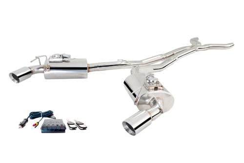 Chevrolet Camaro Gen 5 Varex Valved Cat Back Exhaust System