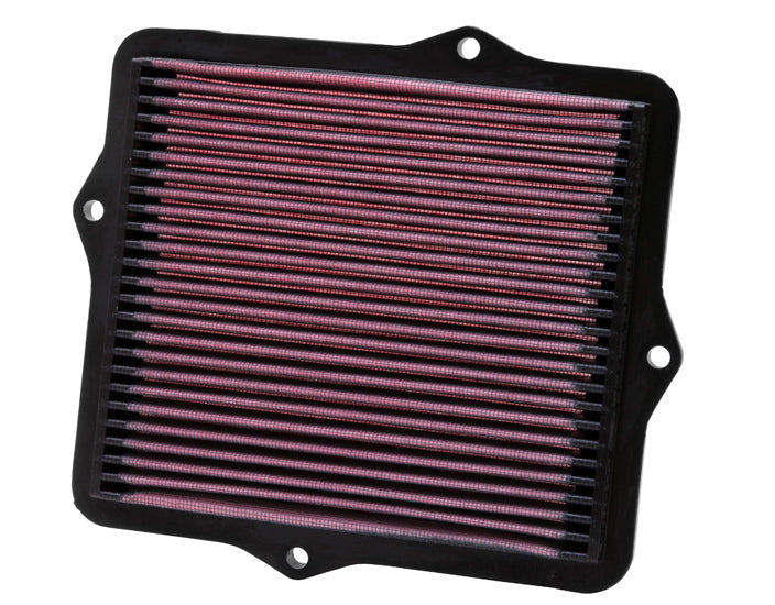 [K&N]   Air Filters - 33-2047 K&N Replacement Air Filter, 1991 - 2001 Honda Civic Models