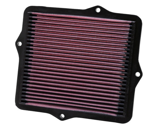 [K&N]   Air Filters - 33-2047 K&N Replacement Air Filter, 1991 - 2001 Honda Civic Models