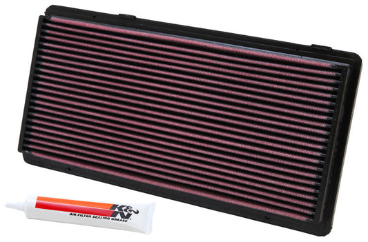 [K&N]   Air Filters - 33-2122 K&N Replacement Air Filter, Jeep Cherokee 4.0L, '96-01'