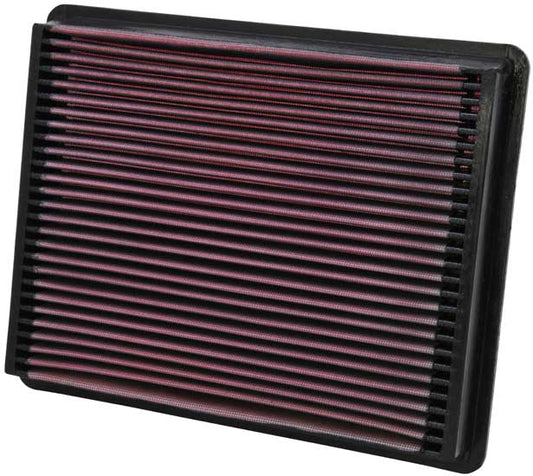 [K&N]   Air Filters - 33-2135 K&N Replacement Air Filter, 1999 - 2020 Cadillac/ GMC/ Chevrolet Models
