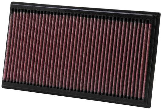[K&N]   Air Filters - 33-2273 K&N Replacement Air Filter, 1999 - 2021 Jaguar XJ/ XF/ S-Type/ Vanden Plas