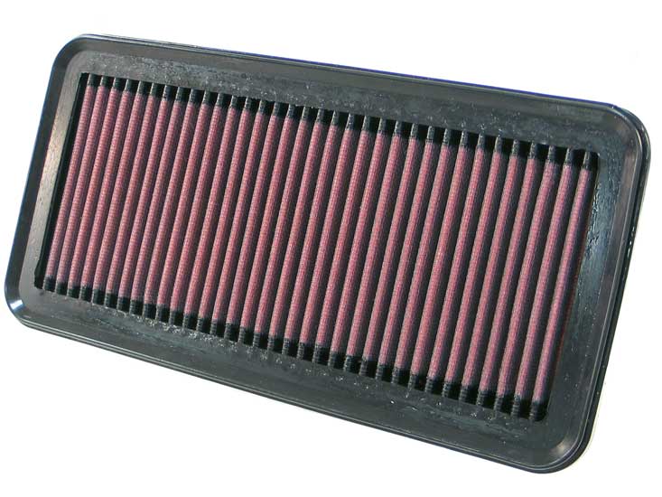 [K&N]   Air Filters - 33-2354 K&N Replacement Air Filter, 2005 - 2013 Kia Rio/ Hyundai Accent
