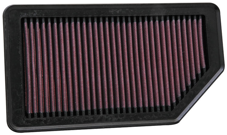 [K&N]   Air Filters - 33-2472 K&N Replacement Air Filter, 2011 - 2019 Kia Rio/ Soul / Hyundai Accent/ Veloster