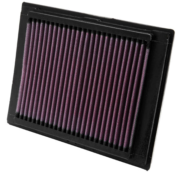 [K&N]   Air Filters - 33-2853 K&N Replacement Air Filter, 2002 - 2012 Ford Fiesta/ Ford Fusion/ Mazda 2