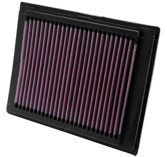 [K&N]   Air Filters - 33-2853 K&N Replacement Air Filter, 2002 - 2012 Ford Fiesta/ Ford Fusion/ Mazda 2