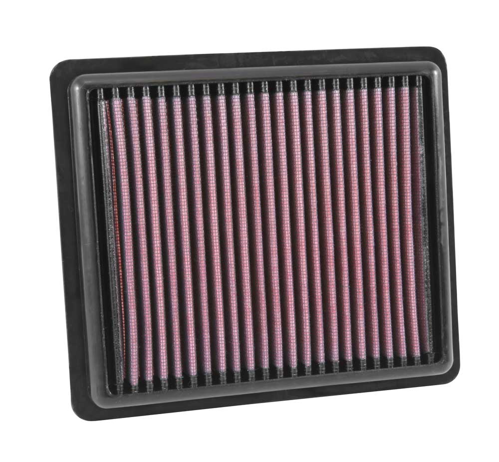 [K&N]   Air Filters - 33-2880 K&N Replacement Air Filter, 2005 - 2008 Ford Fiesta V 2.0L L4