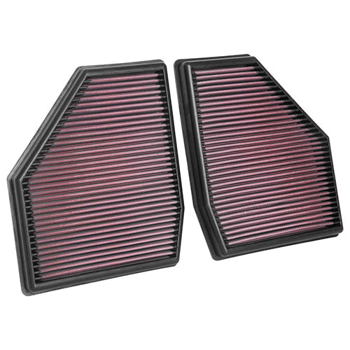 [K&N]   Panel Replacement Filters - 33-3128 K&N Replacement Air Filter - BMW M5 V8-4.4L F/I TURBO (2 PER BOX)