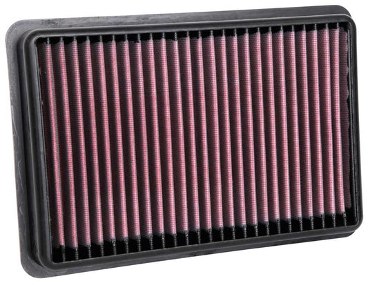 [K&N]   Air Filters - 33-3129 K&N Replacement Air Filter, 2012 - 2017 Hyundai Santa Fe/ Kia Sorento