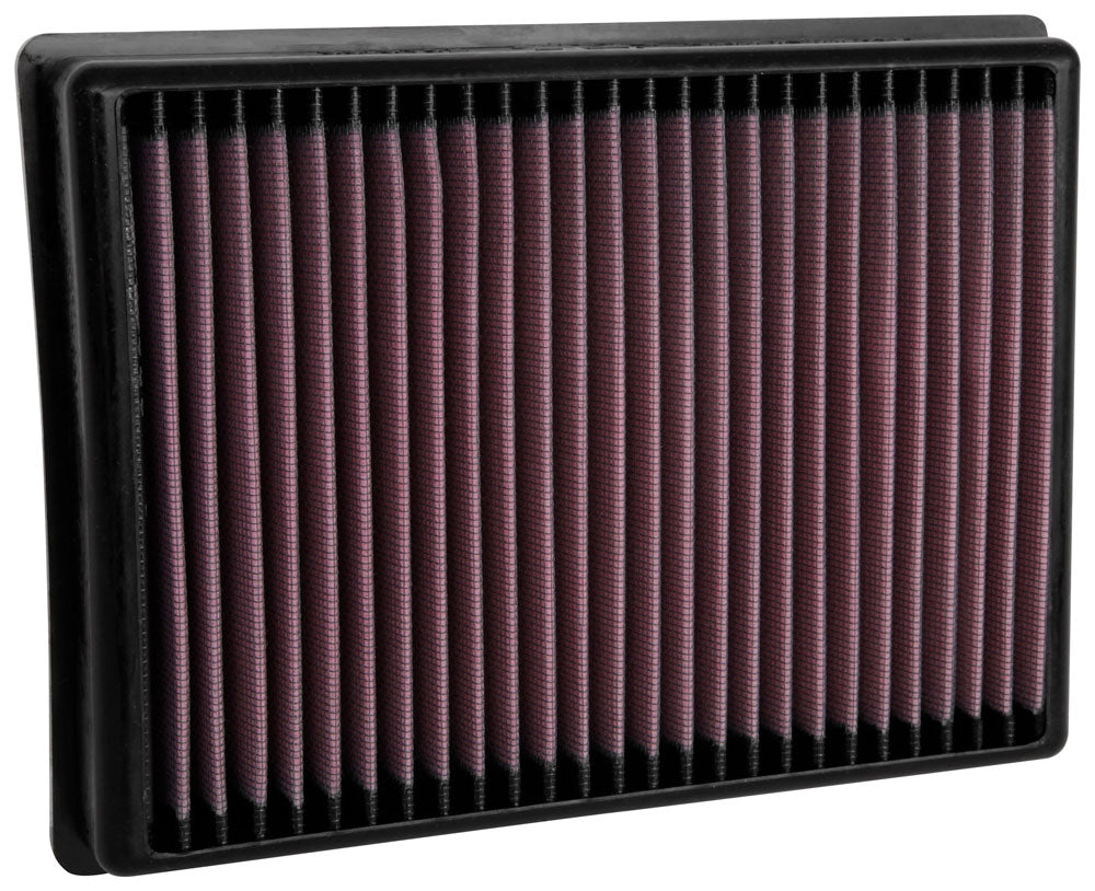 [K&N]   Air Filters - 33-3152 K&N Replacement Air Filter, 2018 - 2020 Renault Megane IV 1.8L
