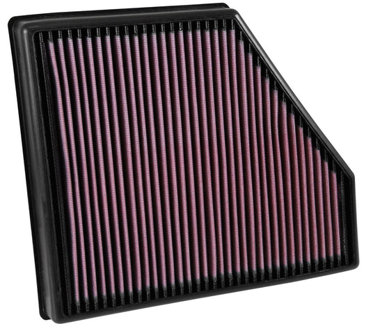 [K&N]   Panel Replacement Filters - 33-5047 K&N Replacement Air Filter - CHEVROLET CAMARO SS V8-6.2L F/I