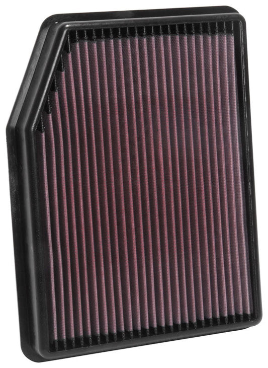 [K&N]   Air Filters - 33-5083 K&N Replacement Air Filter, 2019 - 2026 GMC Sierra/ Chevrolet Silverado/Cadillac Escalade/GMC Yukon