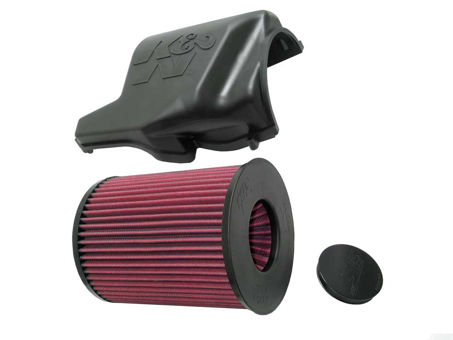 [K&N]   Intake Kits - 57S-4000 K&N Performance Air Intake System, Ford Focus/Mazda 3/Volvo, '04-20