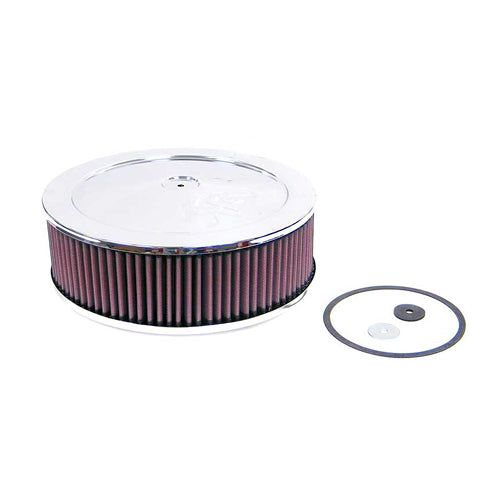 [K&N]   Round Air Filter Assembly - 60-1140 K&N Round Air Filter Assembly