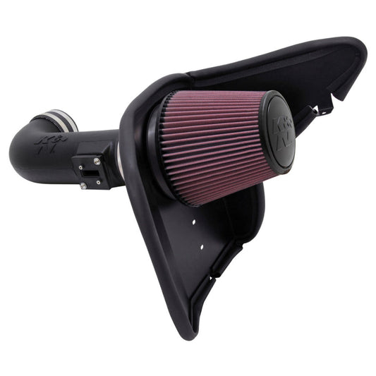 [K&N]   Intake Kits - 63-3074 K&N Performance Air Intake System, 2010 - 2015 Chevrolet Camaro SS 6.2L V8