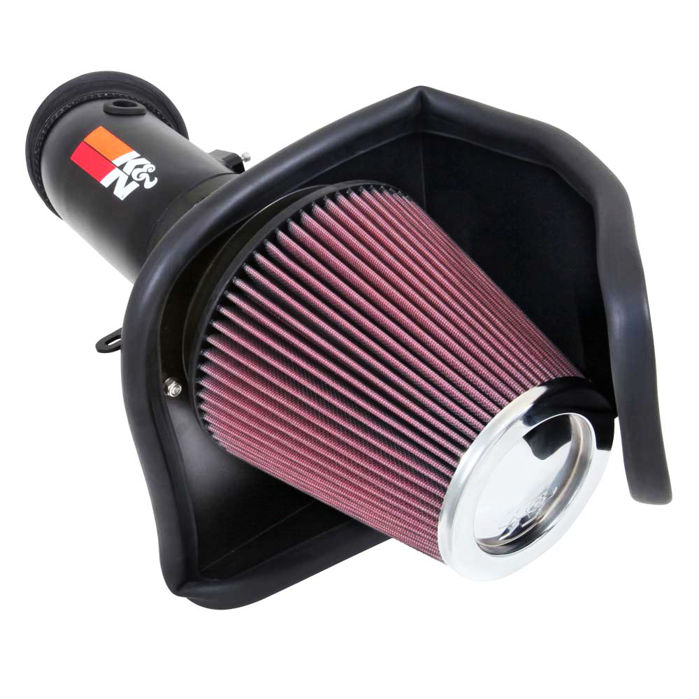 [K&N]   Metal Intake Kits - 69-2550TTK K&N Performance Air Intake System, 2015 - 2016 Dodge Challenger/ Charger