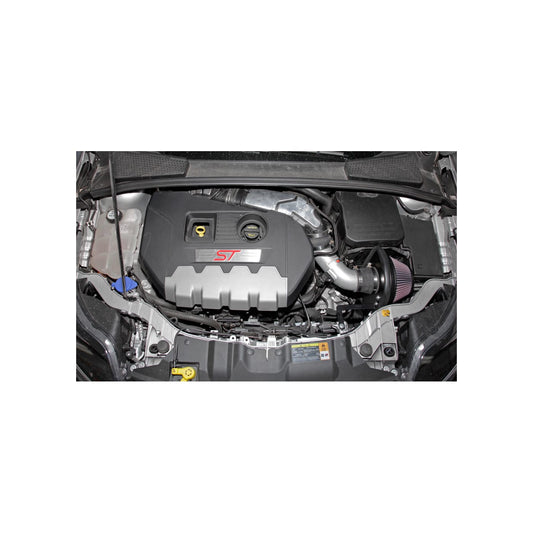 [K&N]   Metal Intake Kits - 69-3518TS K&N Performance Air Intake System, 2013 - 2018 Ford Focus ST 2.0L L4 Gas