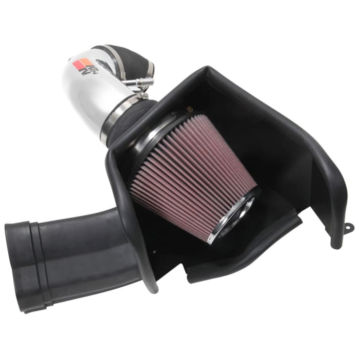 [K&N]   Metal Intake Kits - 69-3540TP K&N Performance Air Intake System, 2018 - 2023 Ford Mustang GT 5.0L V8
